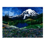 El Monte Rainier tarjetas postales