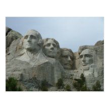 El monte Rushmore Postales