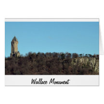 El monumento de Wallace Tarjetón