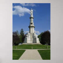 El monumento nacional del soldado poster