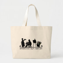 El morir de hambre pero artista bolsas