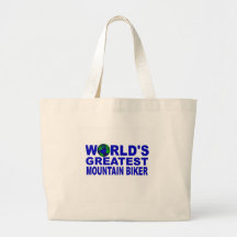 El motorista más grande de la montaña del mundo bolsa de mano