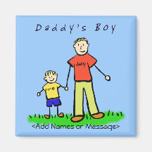 El muchacho del papá - imán de encargo del padre y