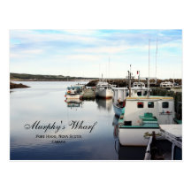 El muelle de Murphy Tarjeta Postal
