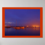 El muelle enciende el poster