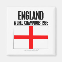 El mundo de Inglaterra defiende 1966 Imán De Nevera