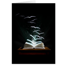El mundo mágico de la lectura tarjetas
