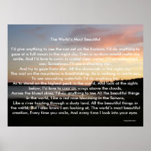 El mundo más hermoso posters