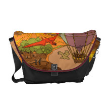 El mundo perdido bolsa de mensajeria 
