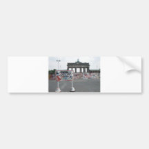 El muro de Berlín Etiqueta De Parachoque