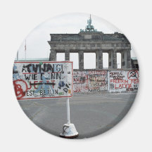 El muro de Berlín Imán Para Frigorifico