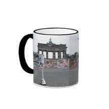 El muro de Berlín Tazas