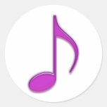 El Musical púrpura graba en relieve la 8va nota Pegatina