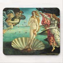El nacimiento de Venus de Sandro Botticelli Alfombrillas De Raton