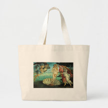 El nacimiento de Venus de Sandro Botticelli Bolsa De Mano