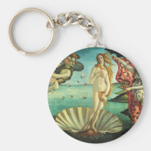 El nacimiento de Venus de Sandro Botticelli Llaveros Personalizados