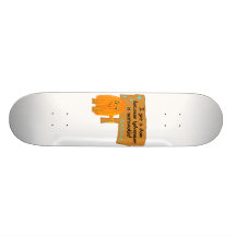el naranja I da una presa Tabla De Patinar