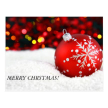 ¡el navidad adorna 3, FELIZ CHRSTMAS! Tarjetas Postales