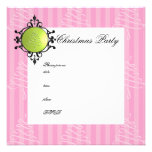El navidad elegante Bobble Invitacion Personal