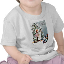 El navidad que saluda con un ángel deja el fuego e camisetas