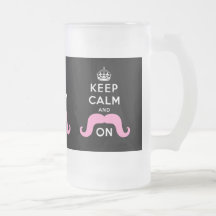 El negro divertido, rosa guarda calma y el bigote  tazas