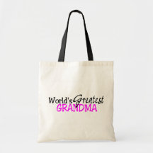 El negro más grande del rosa de la abuela de los m bolsa de mano