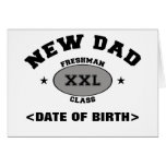 El nuevo papá personalizado carda XXL Tarjetas