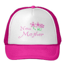 El nuevo rosa de la madre florece las camisetas y  gorro