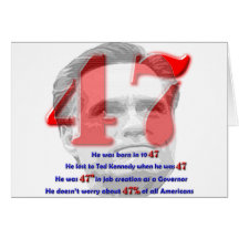 El número 47 felicitaciones