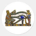 El ojo de Horus Etiqueta
