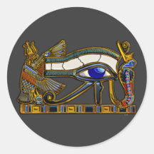 El ojo de Horus Pegatina