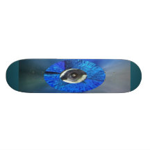 El ojo del pavo real patines 