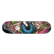 El ojo me observa - tablas de patinar