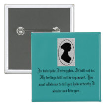 El orgullo de Jane Austen Pins