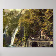 El Orrido en Osteno, Tessin, obra clásica de Suiza Impresiones