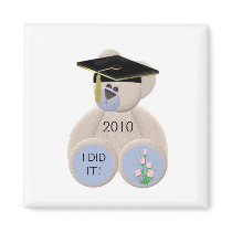 ¡El oso 2010 de la graduación LO HICE! imanes