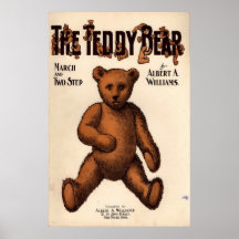 El oso de peluche impresiones