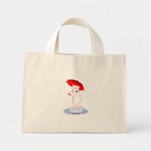 El oso polar necesita un bolso del arte del Doodle Bolsa