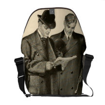 El otoño invierno para hombre del vintage forma 19 bolsas messenger