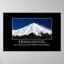 El Overachieving no está generalmente digno del es Impresiones
