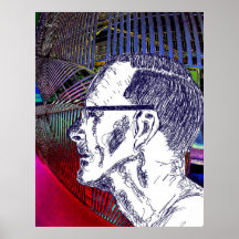 El padre del artista poster