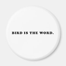El pájaro es la palabra imanes  