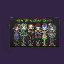 El palillo del duendecillo Freaks mitones de la ha bolsos clutch