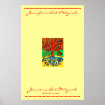 El palo Mitzvah - firme adentro el poster - los co
