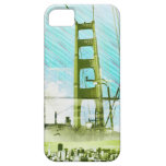 El panel icónico de GoldengateBridge San Francisco iPhone 5 Case-Mate Cobertura