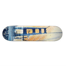 El panel icónico de GoldengateBridge San Francisco Patineta Personalizada