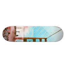 El panel icónico de GoldengateBridge San Francisco Tablas De Skate