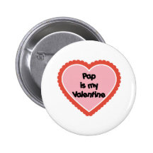 El Pap es mi tarjeta del día de San Valentín Pin