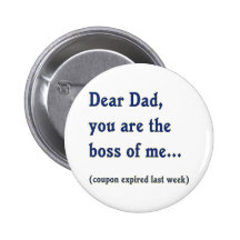 El papá es Boss de mí Pin