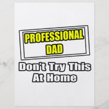 El papá profesional… no intenta esto en casa tarjeton